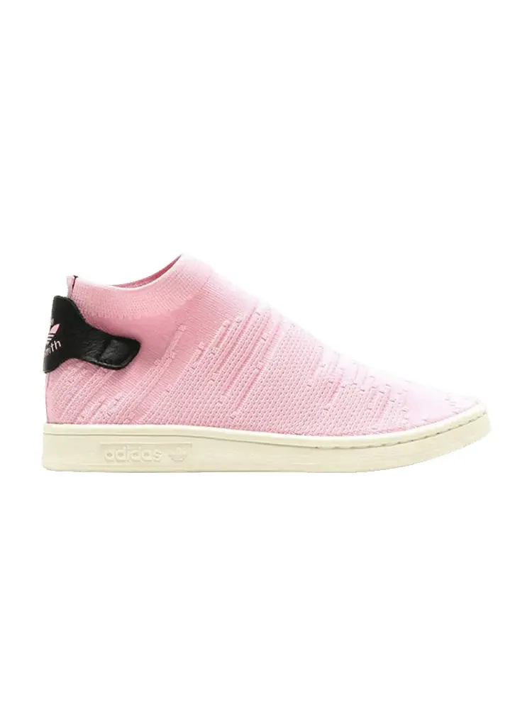 Кроссовки adidas Wmns Stan Smith Sock Primeknit 'Wonder Pink' — изображение 1 из 6, розовый/розовый/черный