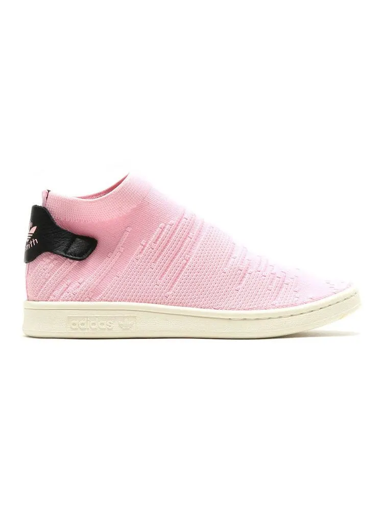 Кроссовки adidas Wmns Stan Smith Sock Primeknit 'Wonder Pink' — изображение 3 из 6, розовый/розовый/черный