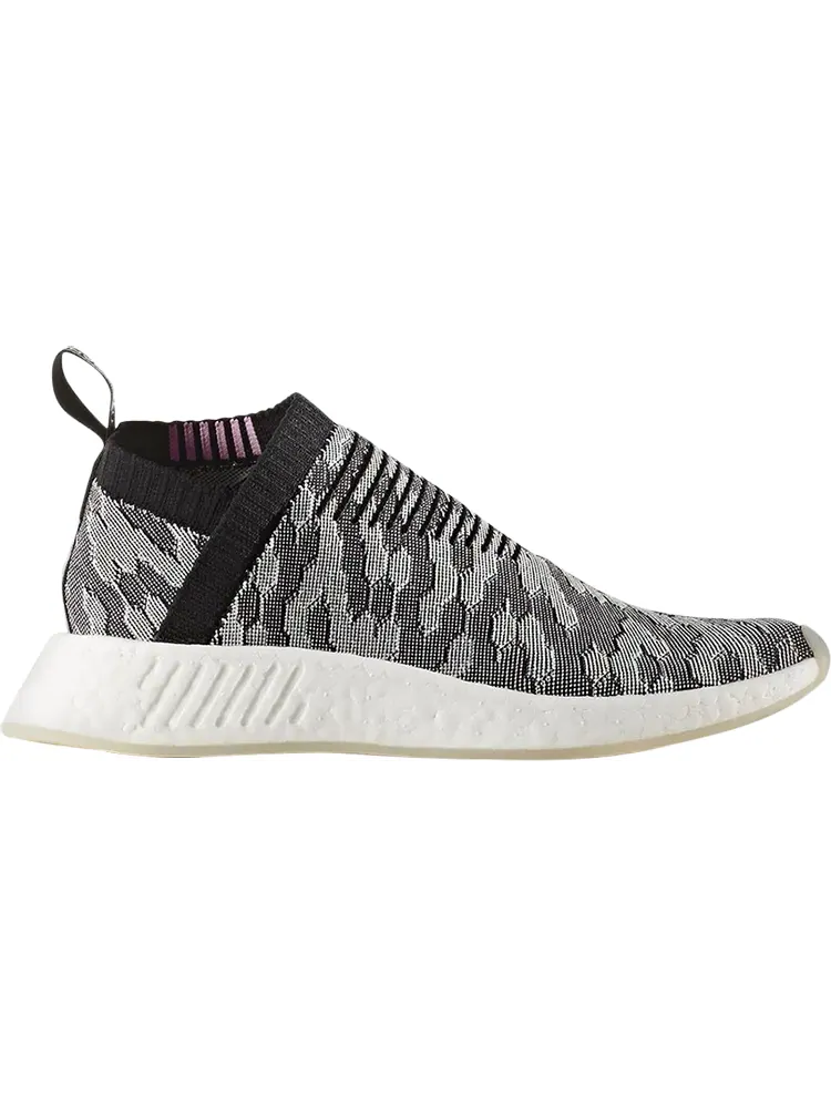 Кроссовки Adidas Wmns NMD_CS2 Primeknit 'Grey White' — изображение 1 из 7, черный