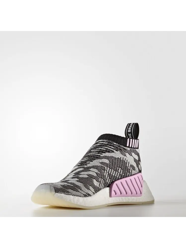 Кроссовки Adidas Wmns NMD_CS2 Primeknit 'Grey White' — изображение 2 из 7, черный