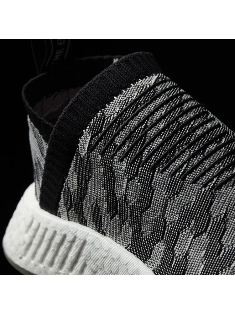 Кроссовки Adidas Wmns NMD_CS2 Primeknit 'Grey White' — изображение 6 из 7, черный