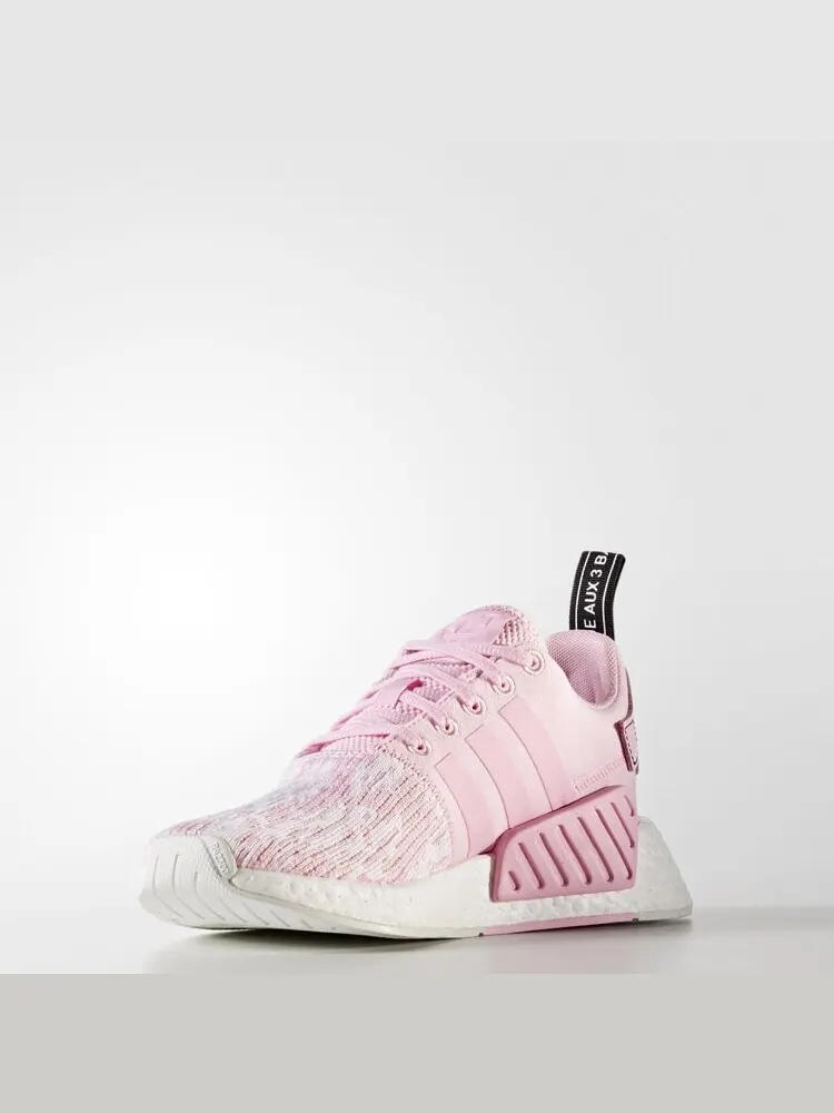 Кроссовки Adidas Wmns NMD_R2 'Wonder Pink' — изображение 2 из 7, розовый