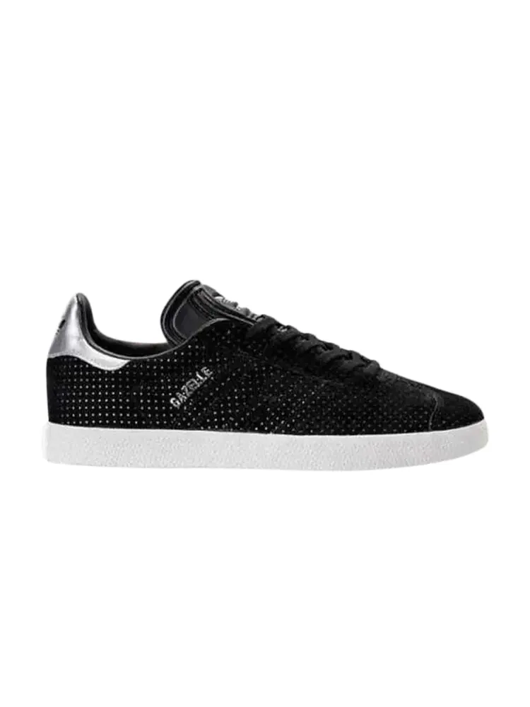 Кроссовки Adidas Wmns Gazelle 'Black Silver' — изображение 1 из 1, черный