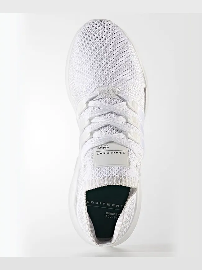 Кроссовки Adidas EQT Support ADV PK 'Triple White' — изображение 3 из 4, белый