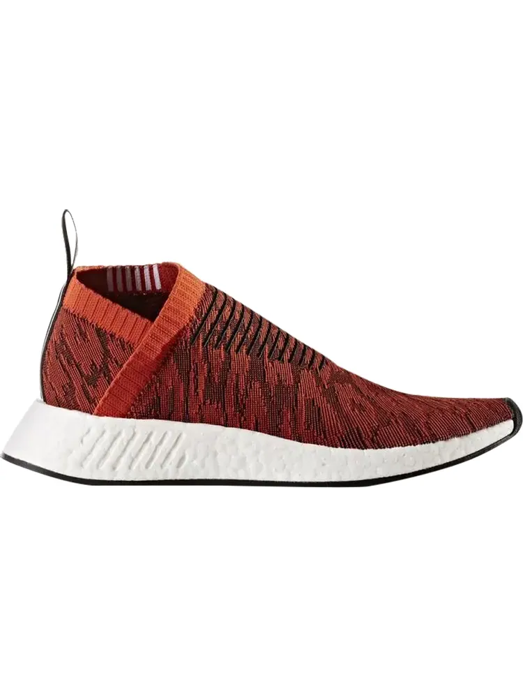 Кроссовки Adidas NMD_CS2 Primeknit 'Red Glitch' — изображение 1 из 7, красный
