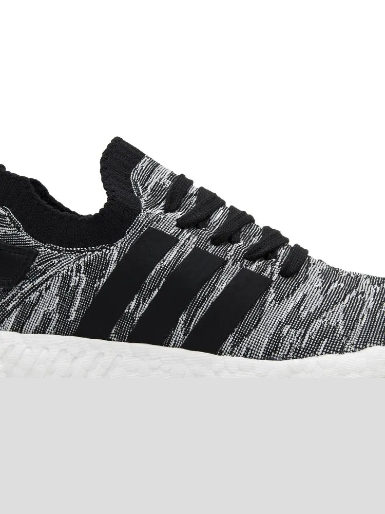 Мужские кроссовки Adidas NMD R2 Primeknit — изображение 2 из 8, черный/серый/белый