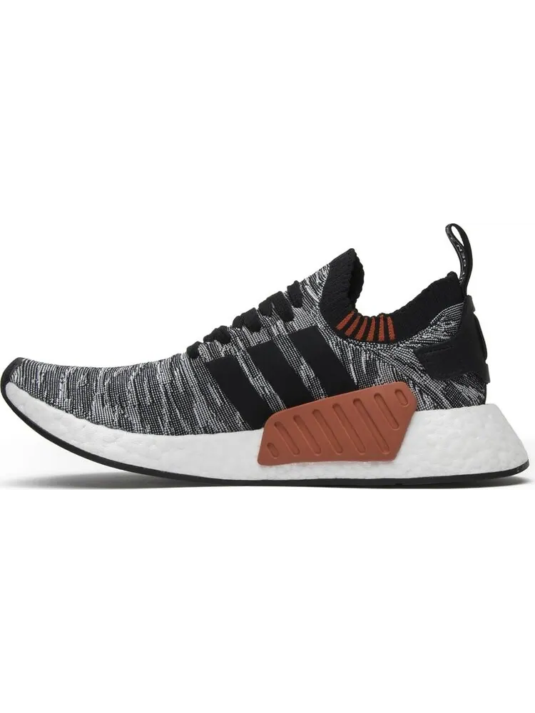 Мужские кроссовки Adidas NMD R2 Primeknit — изображение 3 из 8, черный/серый/белый