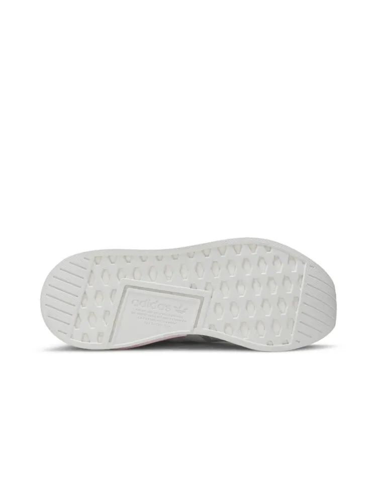 Кроссовки Adidas Wmns NMD_R2 Primeknit 'White Black Pink' — изображение 4 из 4, белый
