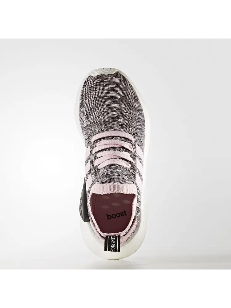Кроссовки Adidas Wmns NMD_R2 Primeknit 'Wonder Pink' — изображение 3 из 7, розовый