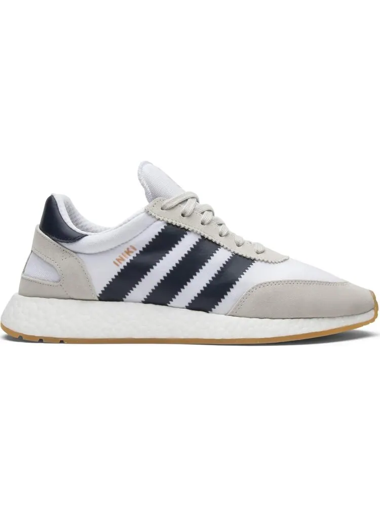 Кроссовки Adidas Iniki Runner 'Footwear White' — изображение 1 из 8, синий