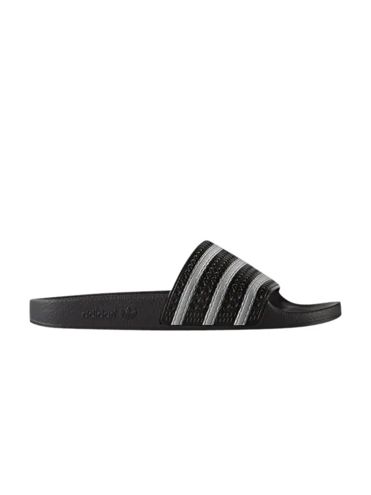 Сандалии adidas Adilette 'Black Grey' — изображение 1 из 1, черный/серый