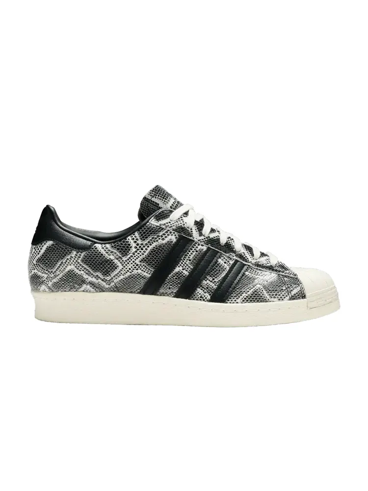 Кроссовки Adidas Superstar 80s, Snakeskin — изображение 1 из 1, черный