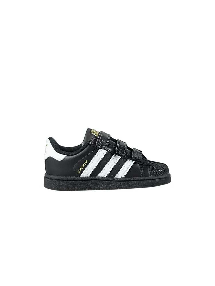 Кроссовки Adidas Superstar CF I 'Black White' — изображение 1 из 1, черный