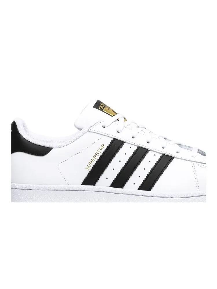 Кроссовки Adidas Superstar 'White Black' — изображение 2 из 4, белый
