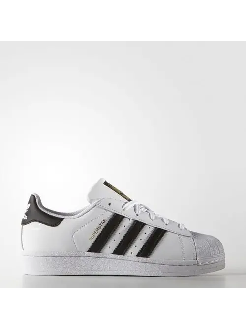 Кроссовки Adidas Superstar J 'White Core Black' — изображение 2 из 4, белый