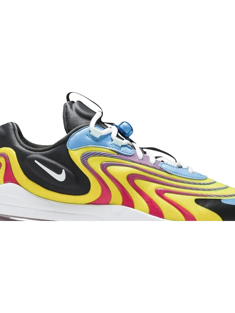Кроссовки Nike Air Max 270 React ENG 'Laser Blue' — изображение 2 из 8, желтый