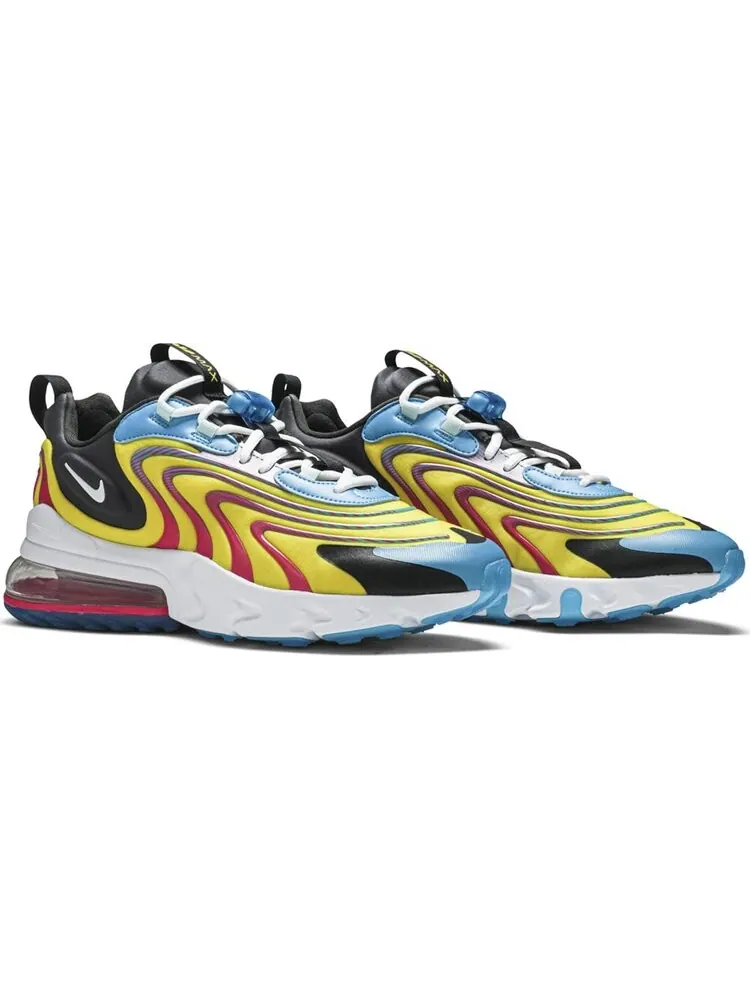 Кроссовки Nike Air Max 270 React ENG 'Laser Blue' — изображение 8 из 8, желтый