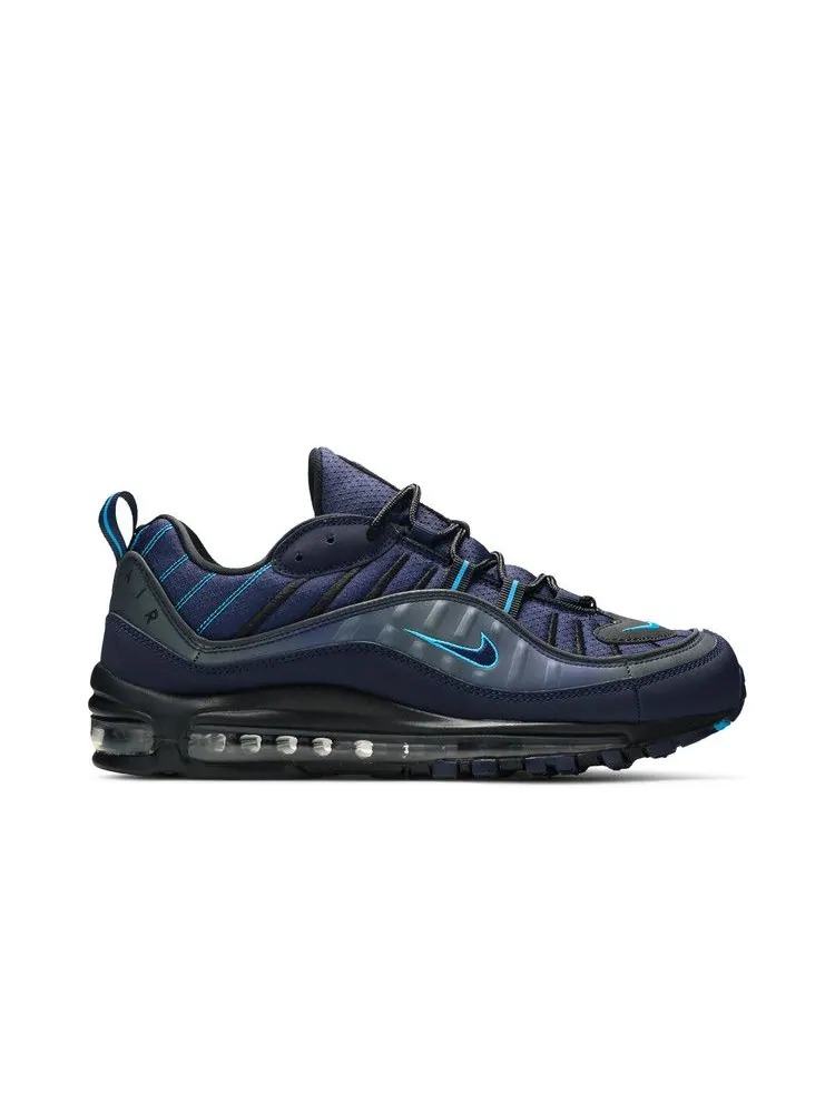 Кроссовки Nike Air Max 98 'Dark Navy' — изображение 2 из 9, синий