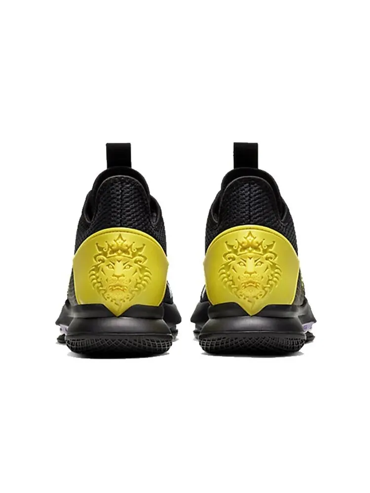 Баскетбольные кроссовки унисекс Nike Lebron Witness 4 Ep ' Lakers' — изображение 3 из 4, черный