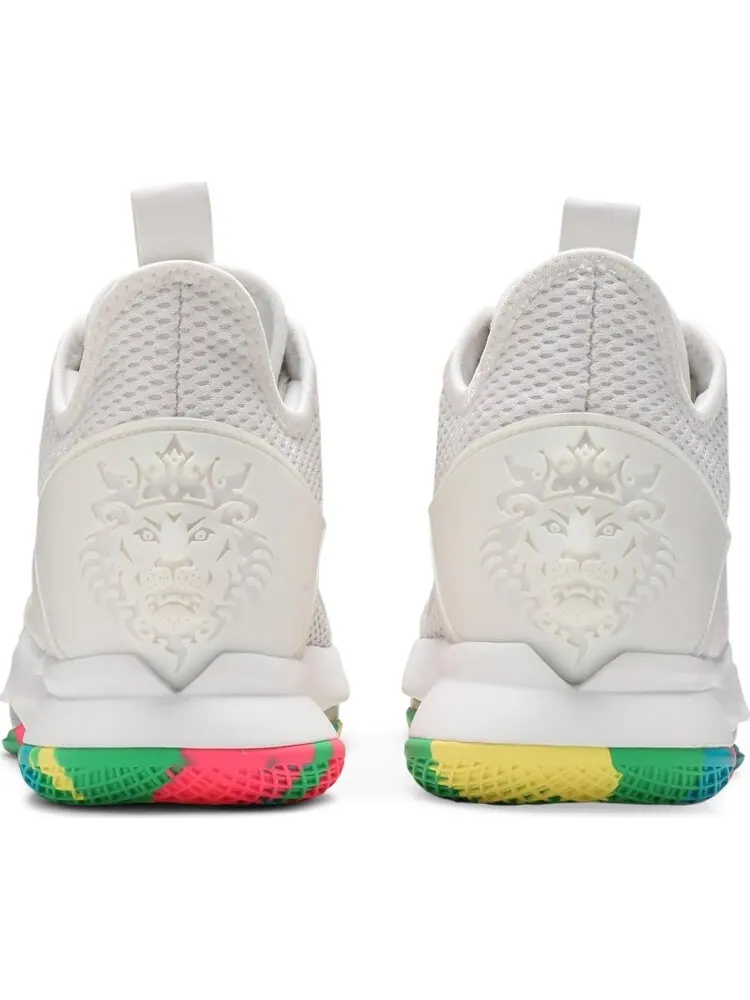 Кроссовки Nike LeBron Witness 4 EP 'White Multi Camo' — изображение 6 из 8, белый
