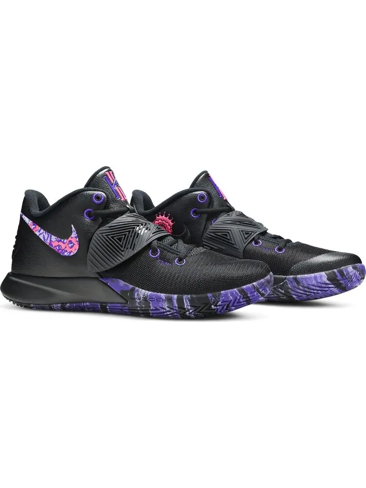 Кроссовки Nike Kyrie Flytrap 3 EP 'Fierce Purple' — изображение 8 из 8, черный
