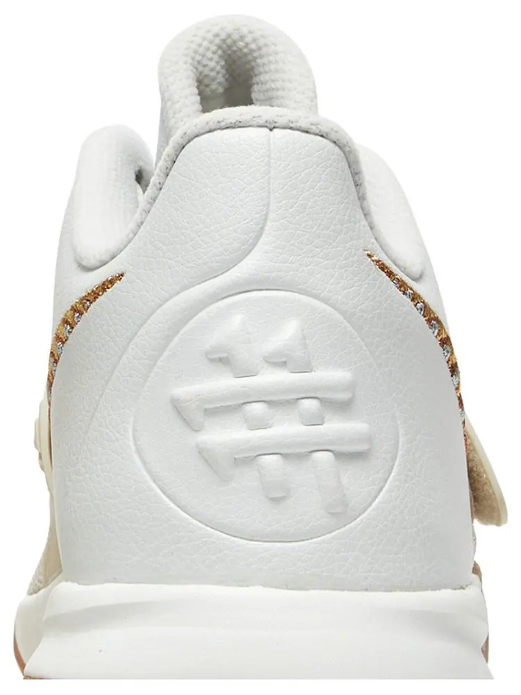 Кроссовки Nike Kyrie Flytrap 3 EP 'White Metallic Gold' — изображение 7 из 8, белый
