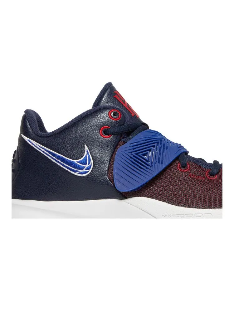 Кроссовки Nike Kyrie Flytrap 3 EP 'Obsidian Bordeaux' — изображение 3 из 9, глубокий синий