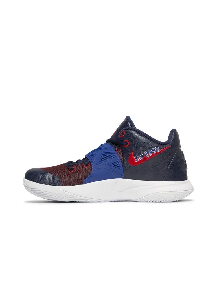 Кроссовки Nike Kyrie Flytrap 3 EP 'Obsidian Bordeaux' — изображение 4 из 9, глубокий синий