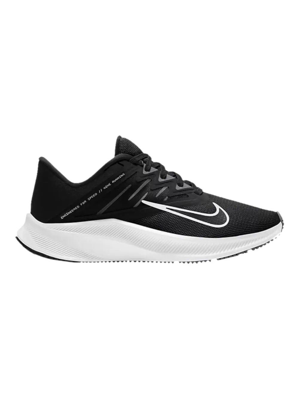 Женские кроссовки Nike Quest 3 — изображение 1 из 1, черно-белый