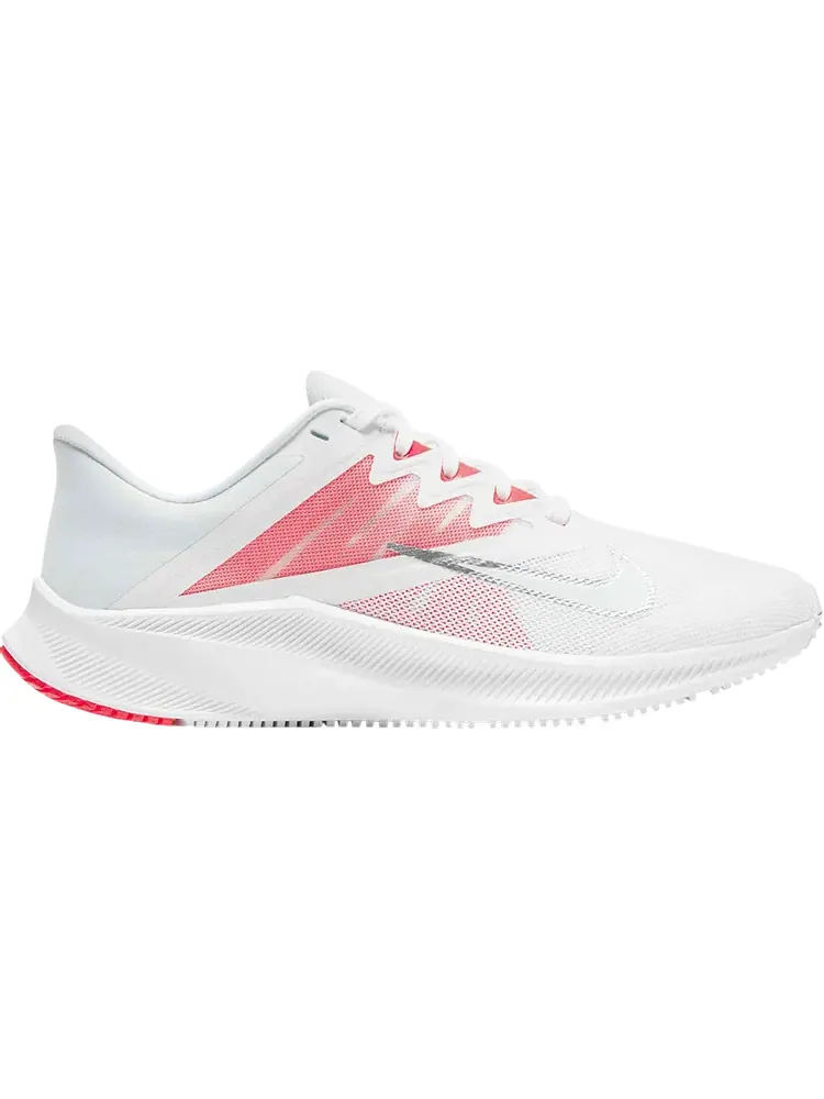 Кроссовки Nike Wmns Quest 3 'White Bright Crimson' — изображение 1 из 1, белый