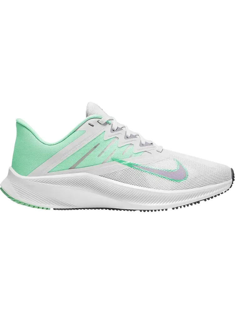 Кроссовки Nike Wmns Quest 3 'White Green Glow' — изображение 1 из 1, белый