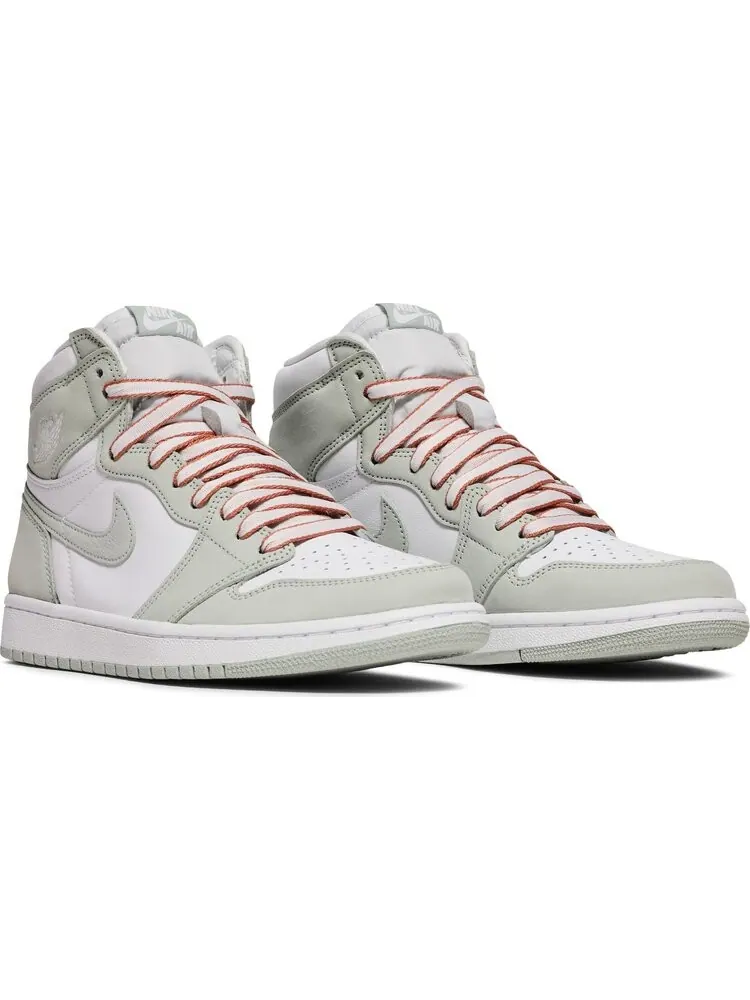 Кроссовки Wmns Air Jordan 1 Retro High OG Seafoam — изображение 8 из 10, зеленый
