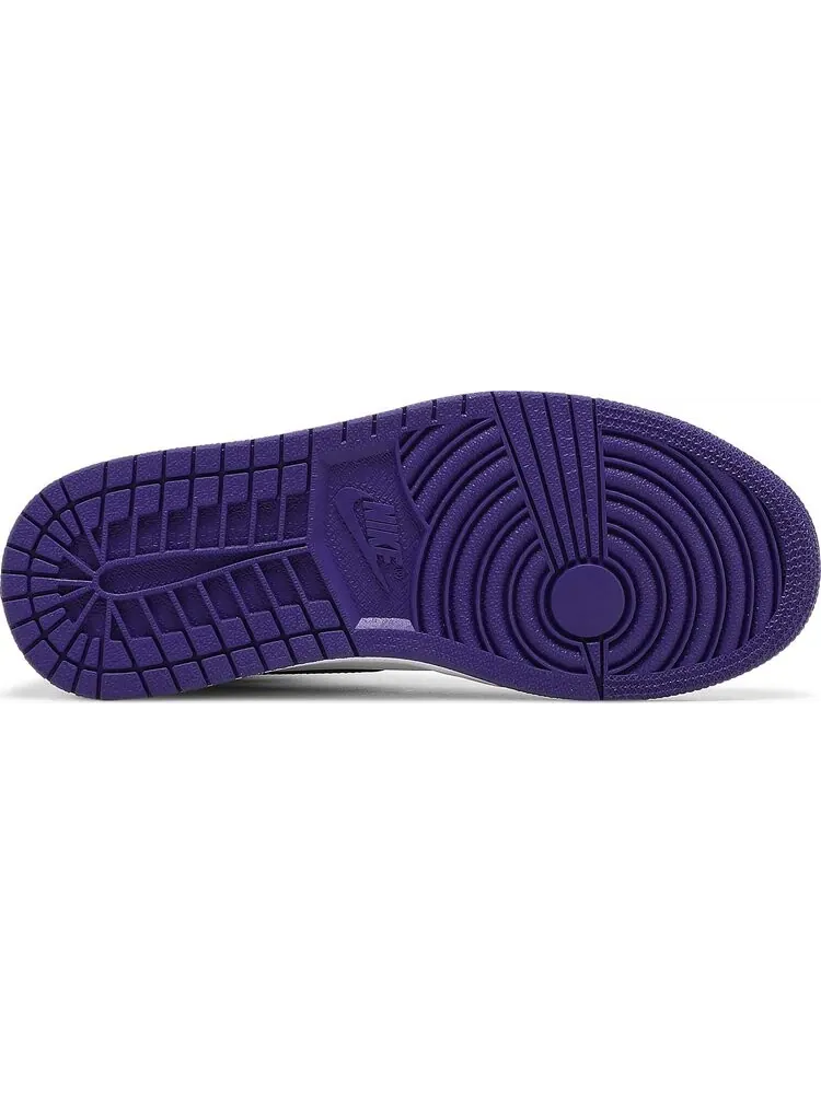 Кроссовки Wmns Air Jordan 1 High OG Court Purple — изображение 4 из 10, фиолетовый