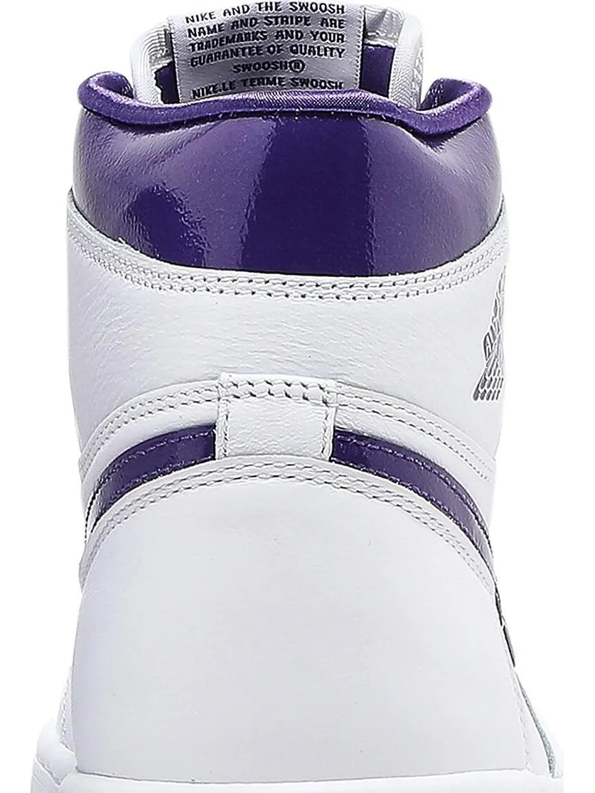 Кроссовки Wmns Air Jordan 1 High OG Court Purple — изображение 7 из 10, фиолетовый