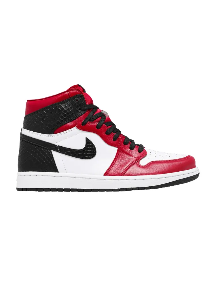 Кроссовки Air Jordan Wmns Air Jordan 1 Retro High OG 'Satin Red' Sample — изображение 1 из 1, красный/белый/черный