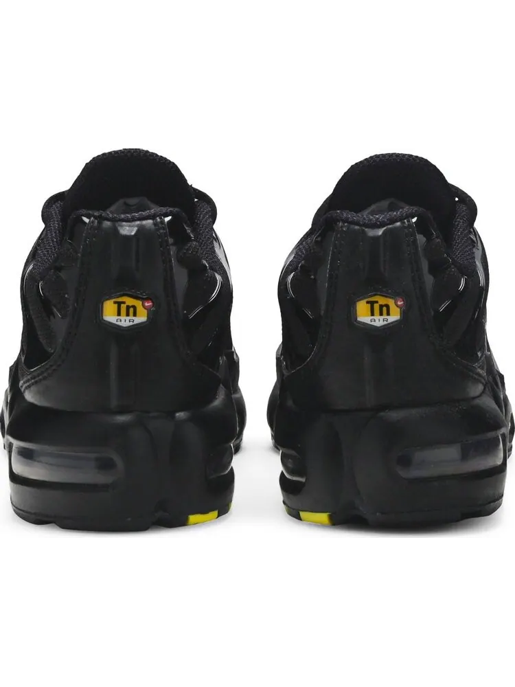 Кроссовки Nike Air Max Plus GS 'Triple Black' — изображение 6 из 8, черный
