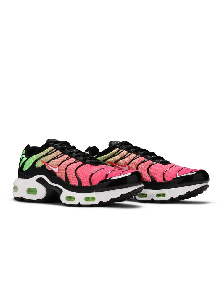 Кроссовки Air Max Plus GS 'Green Strike Flash Crimson' — изображение 8 из 8, зеленый