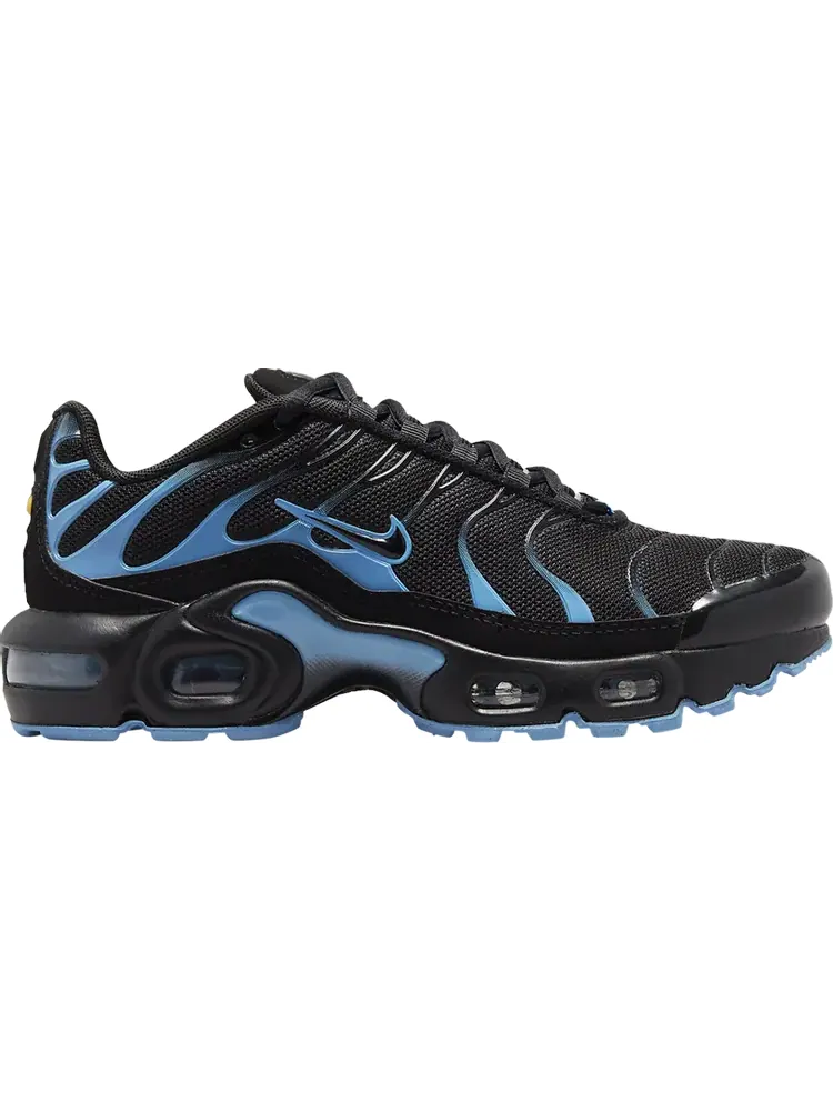 Кроссовки Nike Air Max Plus GS 'Black University Blue' — изображение 1 из 1, черный