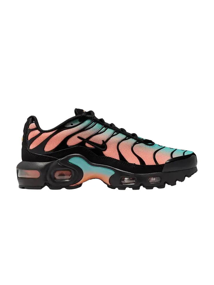 Кроссовки Nike Air Max Plus GS — изображение 1 из 1, зеленый оранжевый