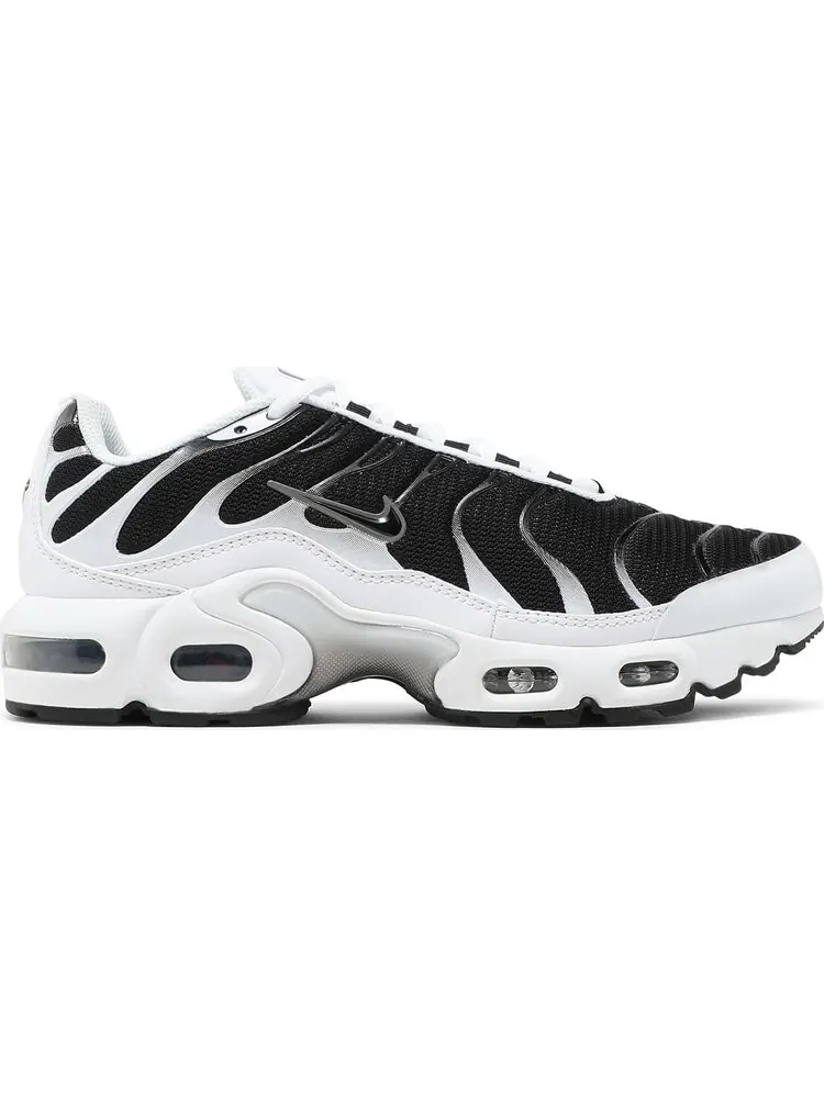 Кроссовки Nike Air Max Plus GS 'White Black' — изображение 1 из 8, белый