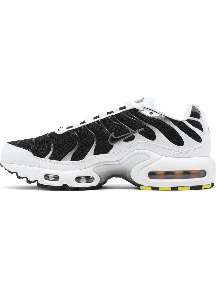 Кроссовки Nike Air Max Plus GS 'White Black' — изображение 3 из 8, белый