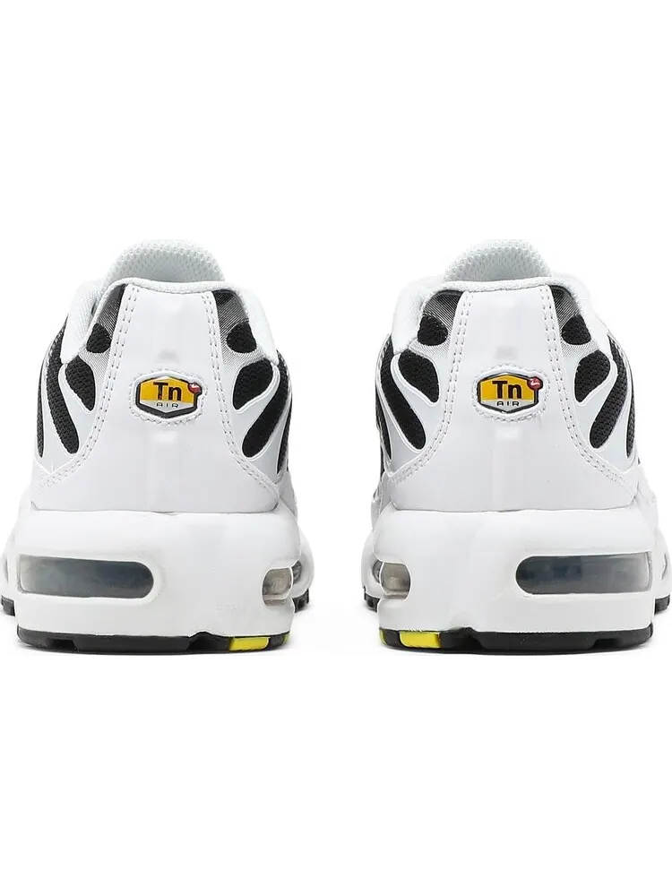 Кроссовки Nike Air Max Plus GS 'White Black' — изображение 6 из 8, белый