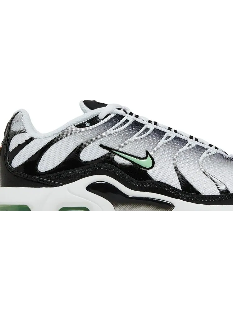 Кроссовки Nike Air Max Plus GS 'White Reflect Silver Fresh Mint' — изображение 2 из 8, белый