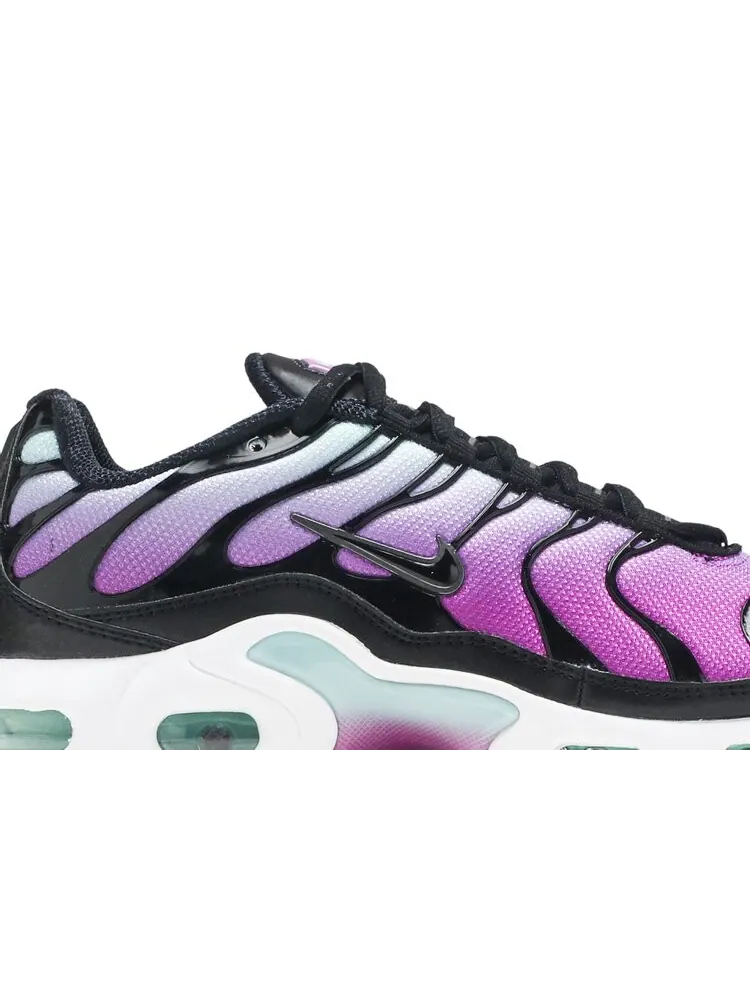 Кроссовки Nike Air Max Plus GS 'Aurora Hyper Violet' — изображение 2 из 4, фиолетовый