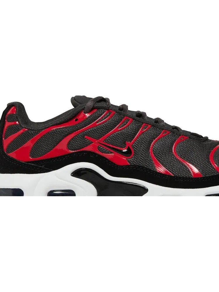 Кроссовки Nike Air Max Plus GS 'Medium Ash Siren Red' — изображение 2 из 7, серый