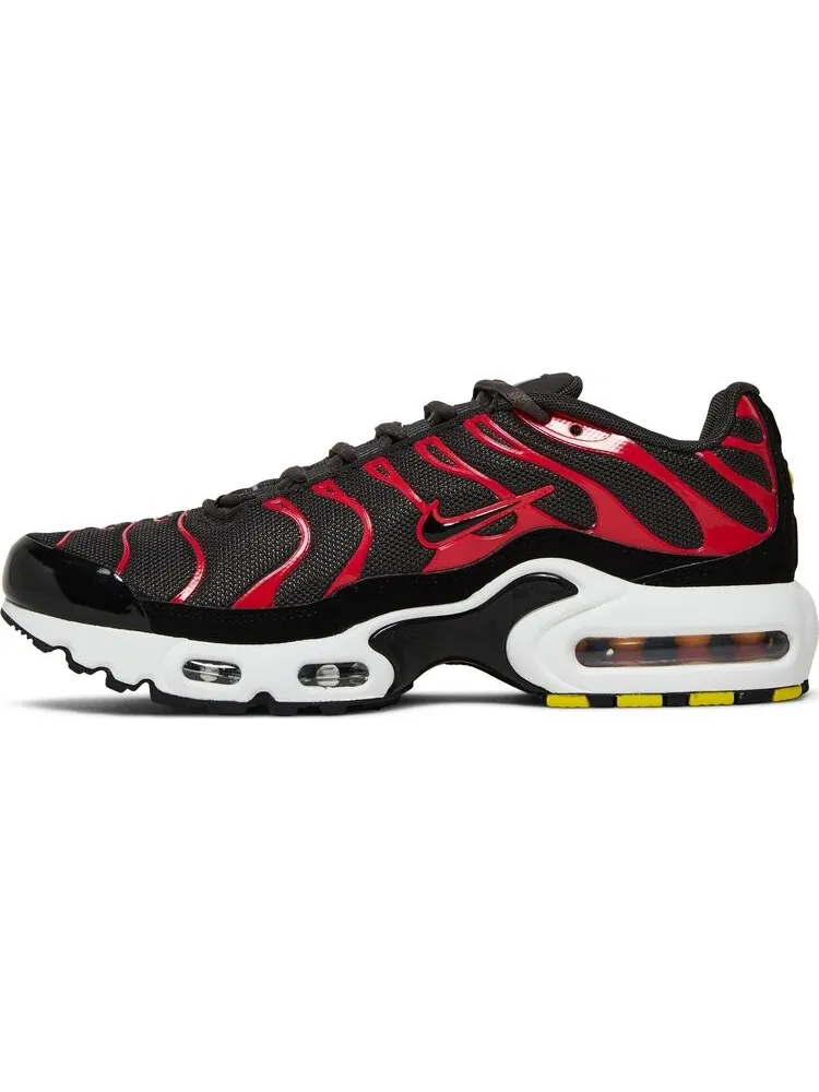 Кроссовки Nike Air Max Plus GS 'Medium Ash Siren Red' — изображение 3 из 7, серый