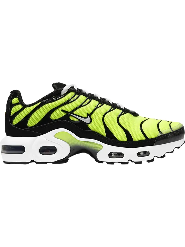 Кроссовки Nike Air Max Plus GS 'Hot Lime' — изображение 1 из 1, зеленый