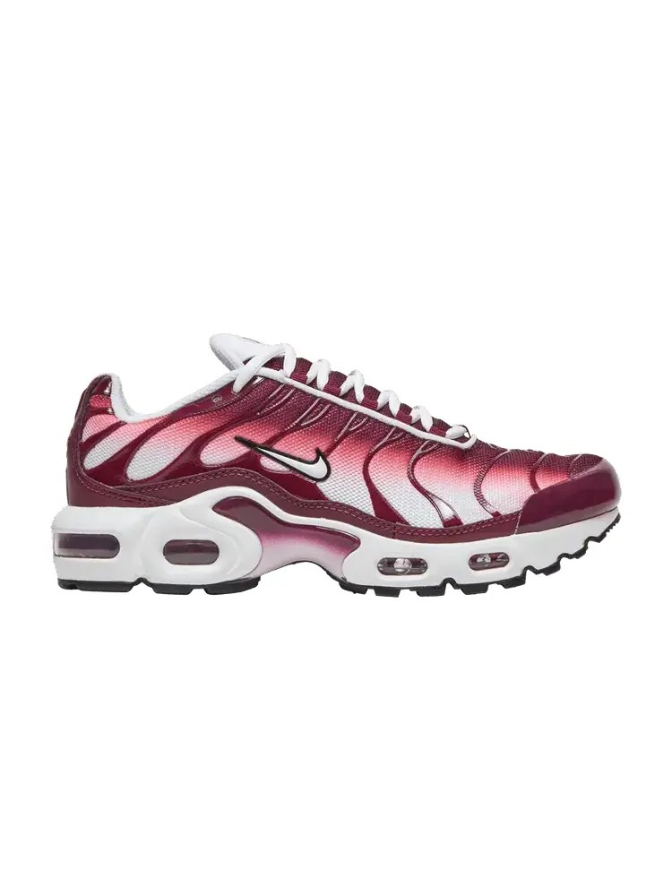 Кроссовки Nike Air Max Plus GS 'Dark Beetroot' — изображение 1 из 9, темный/белый/черный