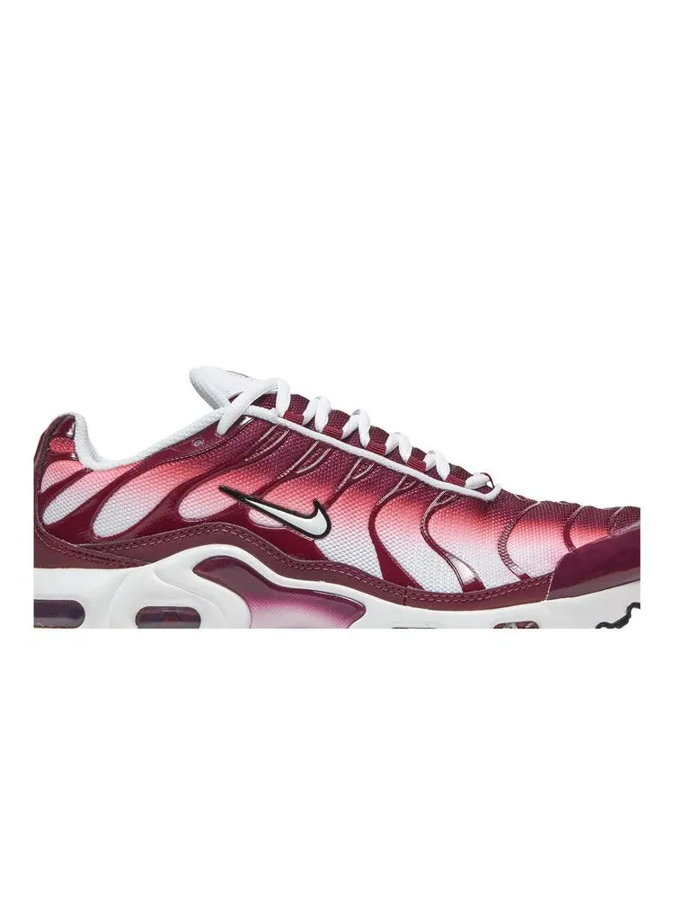 Кроссовки Nike Air Max Plus GS 'Dark Beetroot' — изображение 3 из 9, темный/белый/черный