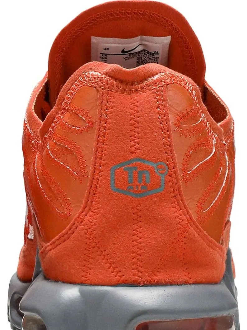 Кроссовки Nike Air Max Plus Deconstructed 'Total Orange' — изображение 7 из 8, оранжевый